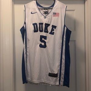 RJ Barrett Duke basketball jersey